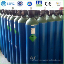 Cilindro de gas de argón de alta presión de acero inoxidable 50L (EN ISO9809)